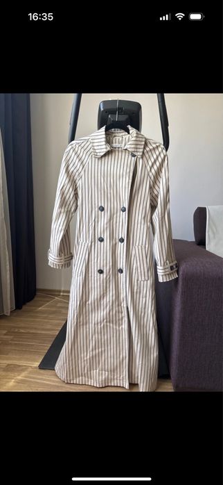 Trenci lung Mango S - bej