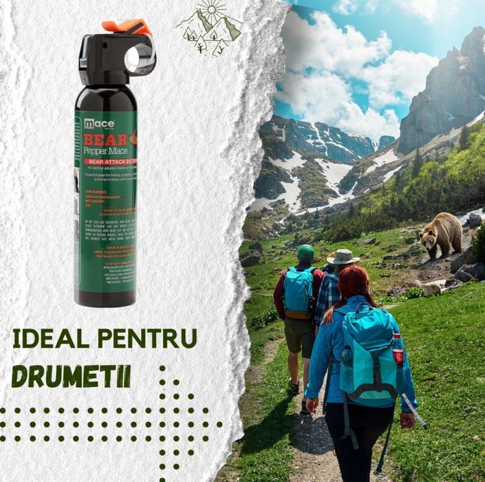 Spray Urs Protecție Anti Urs 260ml / Made in USA