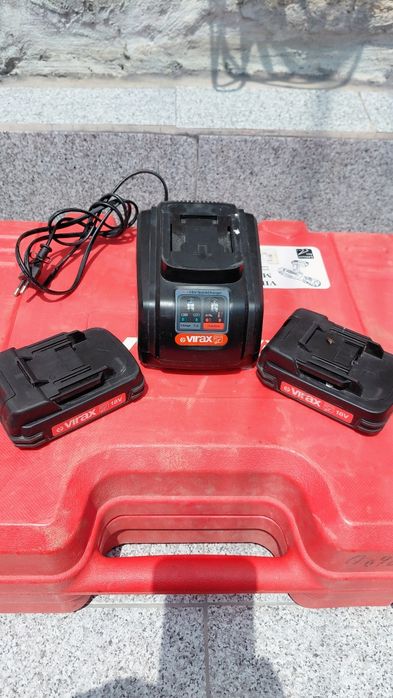 VIRAX M21+ Акумулаторена преса за тръби 18V