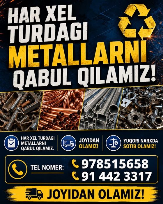 Har xel turdagi metallar