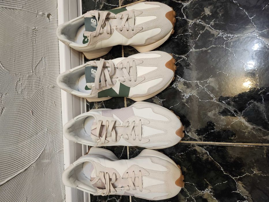 New Balance. Спортни обувки в бяло и нежно розово .