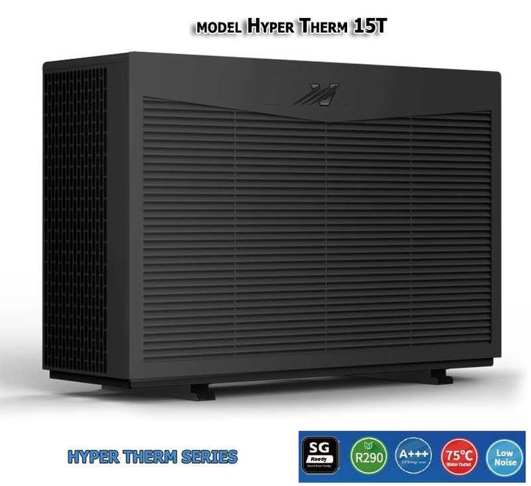 15.2 KW ТРИФАЗНА ТЕРМОПОМПА VITO Hyper Therm -до 75 градуса, клас А+++