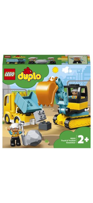 Lego duplo parc de distractii/aeroport/camion si excavator