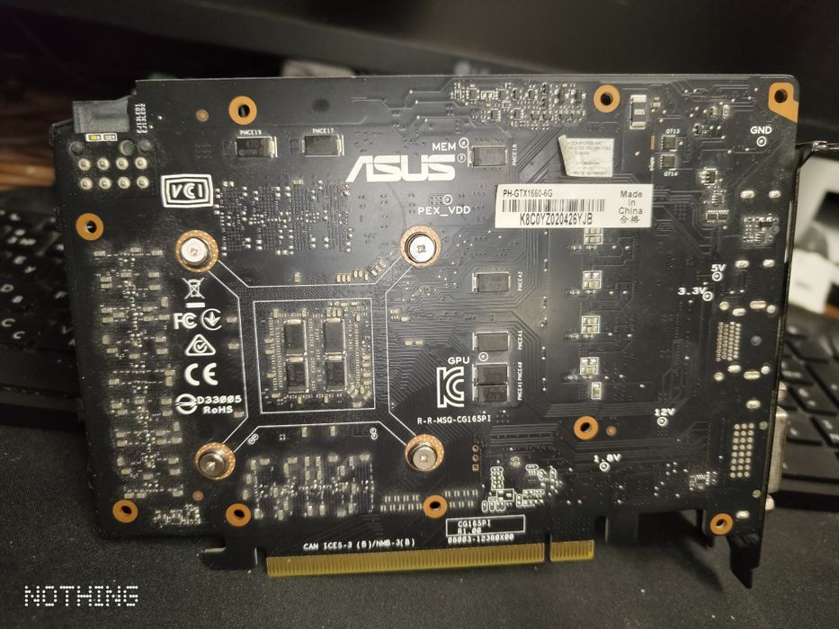 Видеокарта  GTX1660-6G