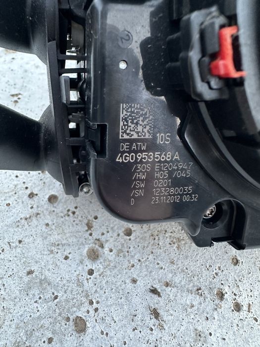 Лентов кабел Audi ауди A6 A7 4G C7 лостчета темпомат ъгъл завиване