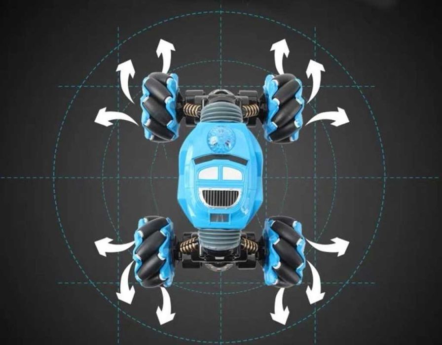 Многофункционална детска кола с управление чрез жестове!