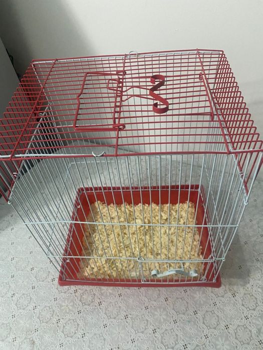 клетка для хомяка-попугая