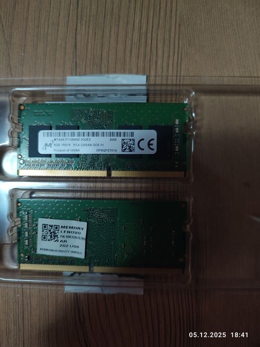 Оперативная память sodimm 8gb 3200 MTA4ATF1G64HZ-3G2E2