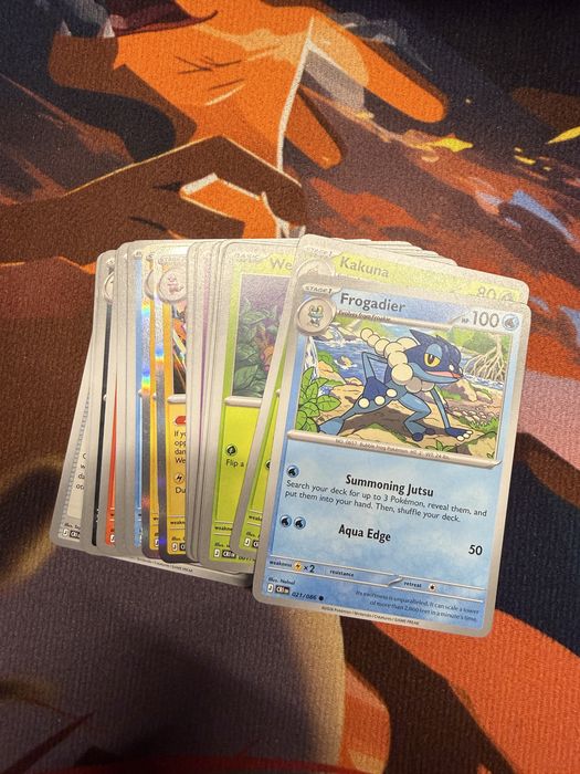 53 carti Pokemon - CRI Chaos Rising  plus 7 carti Energy