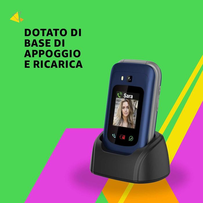 Нов SAIET - Link 4+ Умен мобилен телефон за възрастни хора 4G...