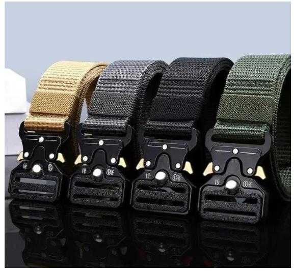 Боен Тактически Колан Airsoft Belt Стрелба Туризъм Лов Страничен Кобур