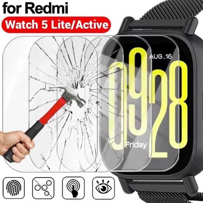 Xiaomi Redmi Watch 5 Lite / 5 Active / 9H Стъклен протектор за екран
