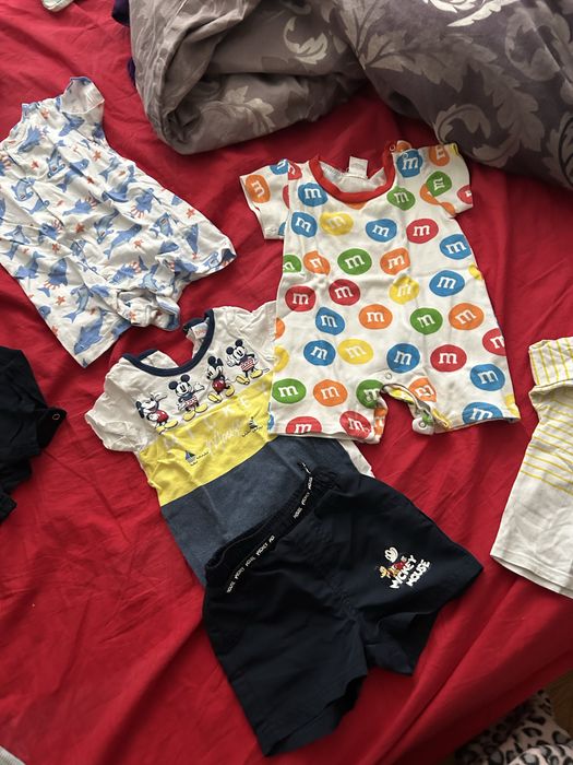 Лот летни бебешки дрешки 6-9 м