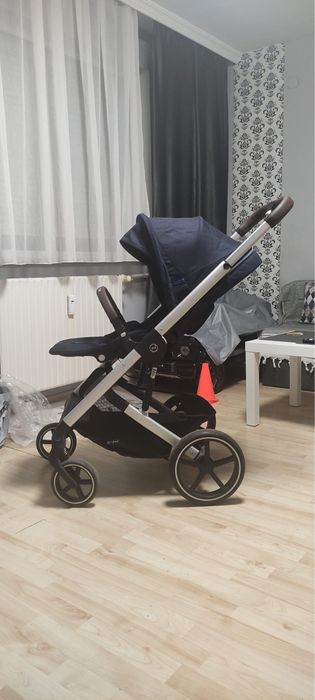 Cybex Balios S Lux Ocean Blue 2 в 1 + зимен чувал