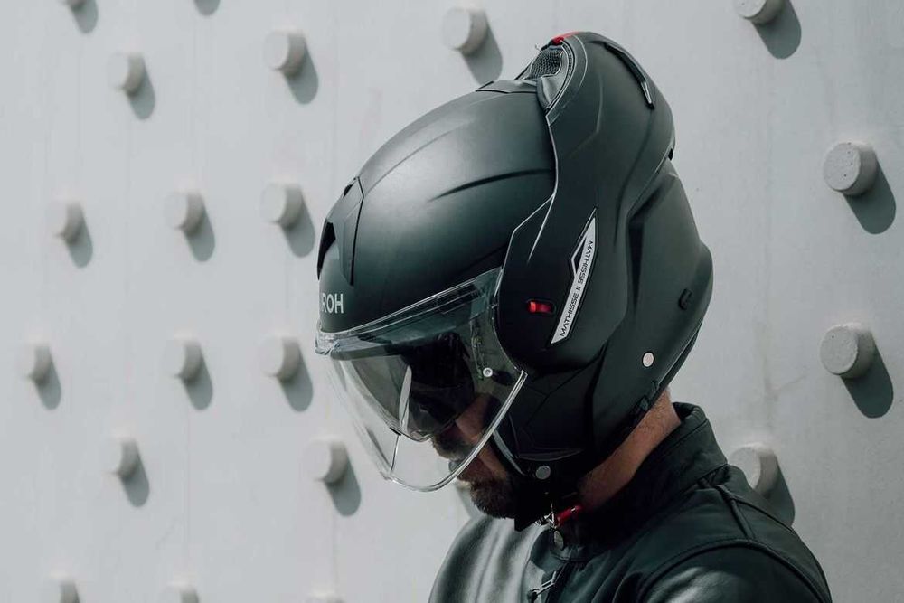 Casca Moto Noua Flip-Back/Flip-up Airoh Mathisse II cu Pinlock inclus