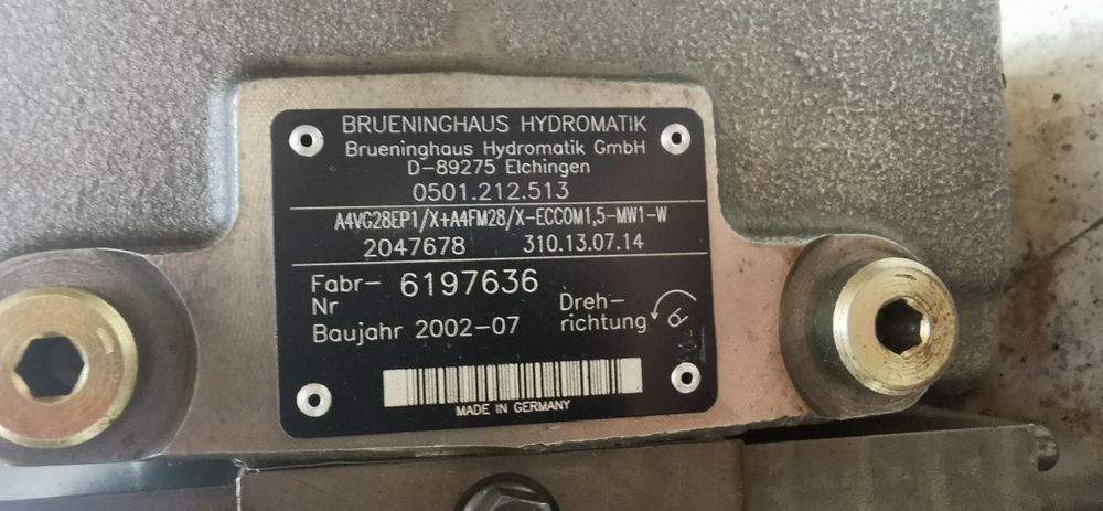 Unitate hidrostatica transmisie John Deere Autopowr IVT