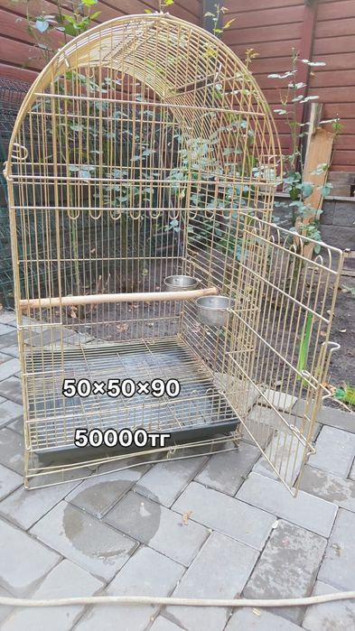 Продам клетки для попугаев и до животных бу