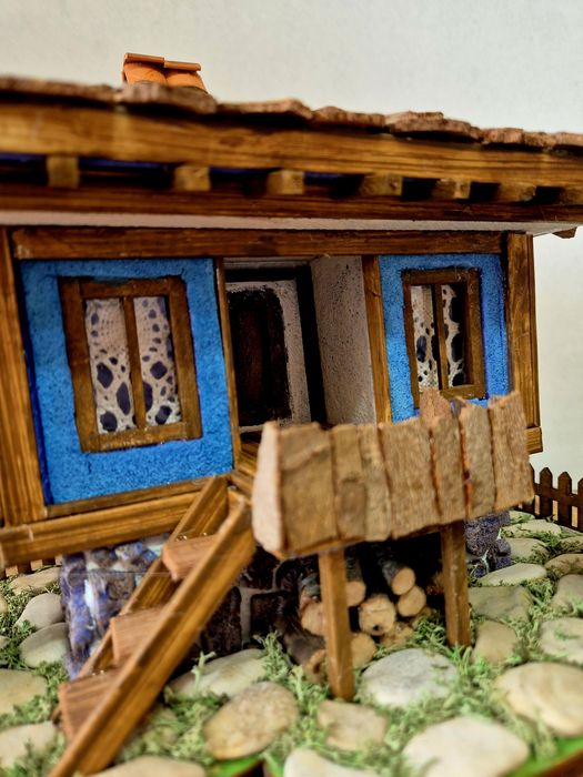 Миниатюра на етно къща