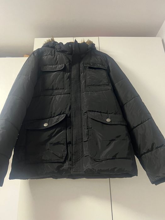 Geaca cu gluga si buzunare laterale, XLarge