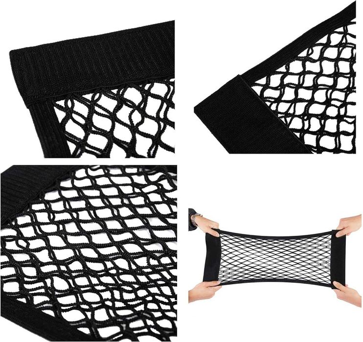 Мрежа Органайзер за Багажник на Автомобил, Комплект 2 бр. 50x25см