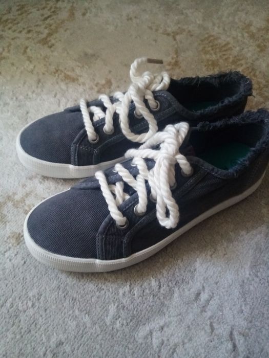 Кеды женские текстильные