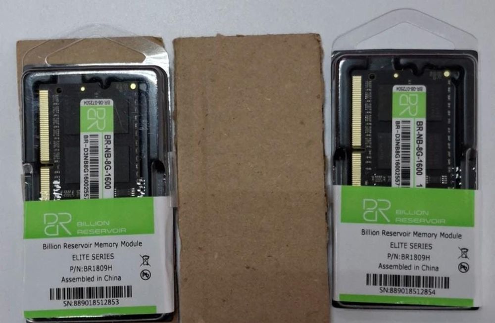 Оперативная память модуль 4+4 8гб