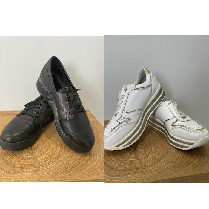 Дамски обувки естествена кожа