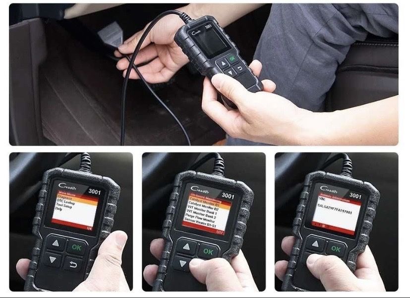 Автосканер LAUNCH Creader 3001 диагностический сканер OBD2