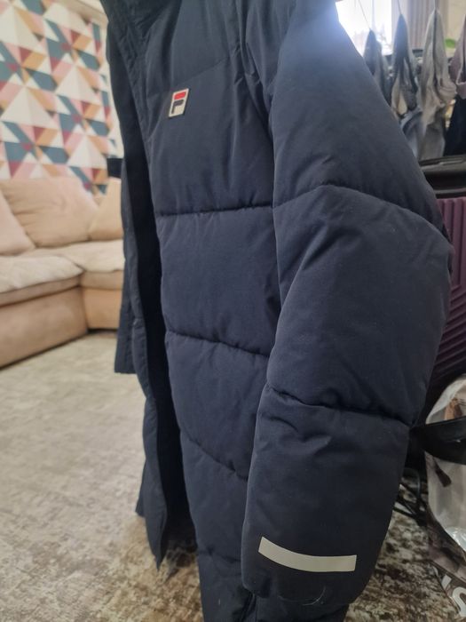 Пуховик зимний для девочки, 146-152 см