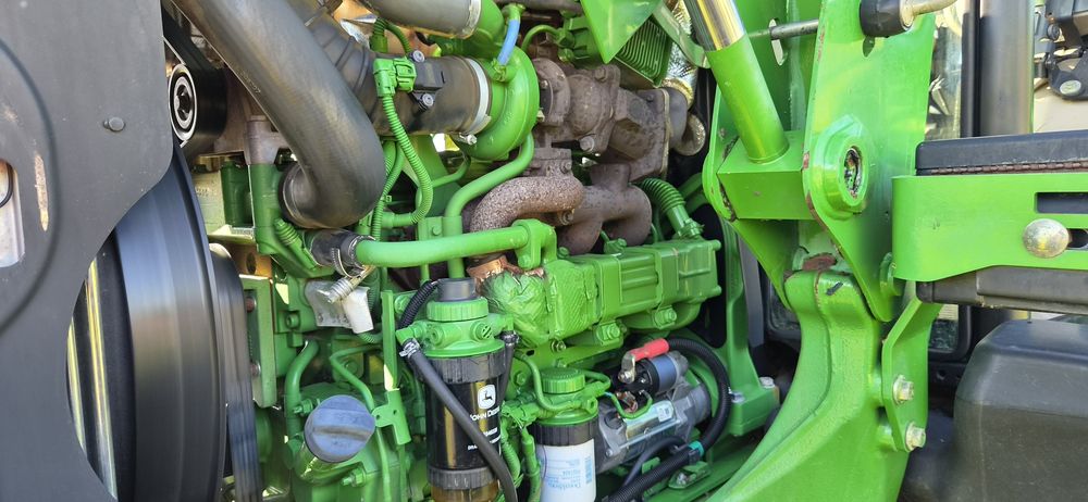 John deere 6100 MC cu incarcator frontal profesional!