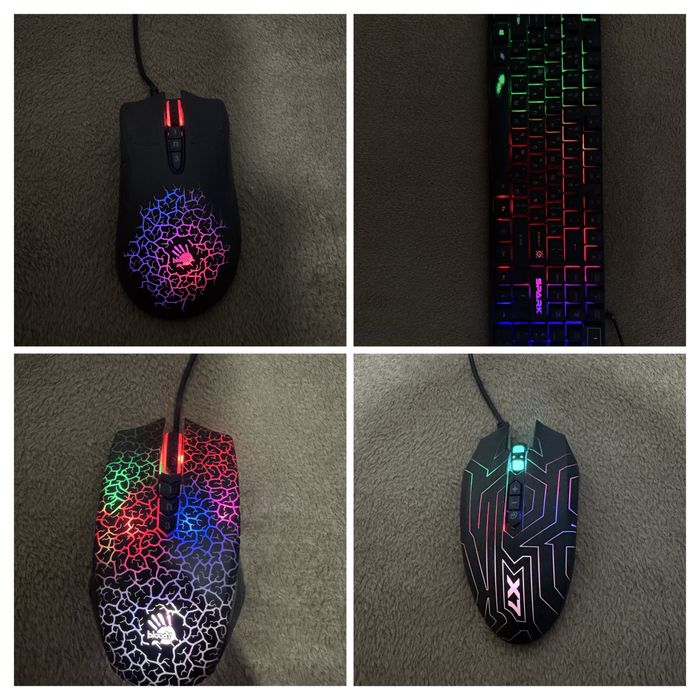 Игровые аксессуары для ПК (клавиатура, мышки, джойстик)