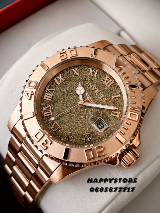 INVICTA Swiss Diamond Rose Gold 40 mm women, Инвикта нов дамски часовник