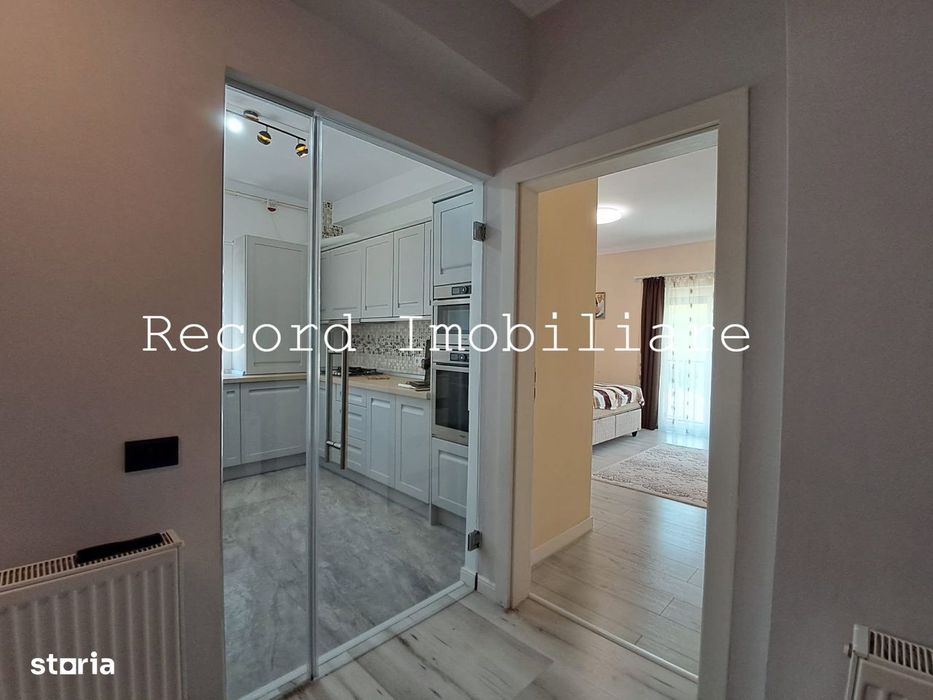 Apartament 57 mp, decomandat cu 2 dormitoare,et.1,parcare Apahida