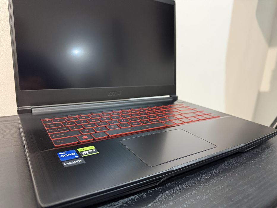 Laptop Gaming  MSI  FHD I5-12450H 16GB 512GB RTX4060 8 GB NOU Garantie