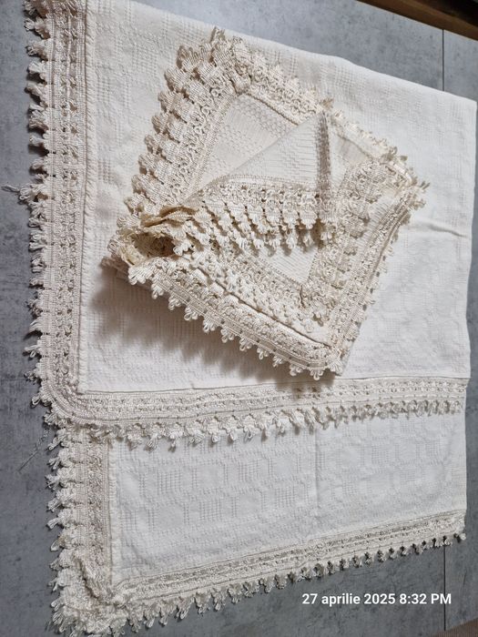 Fete de masa vechi din in,canepa,bumbac