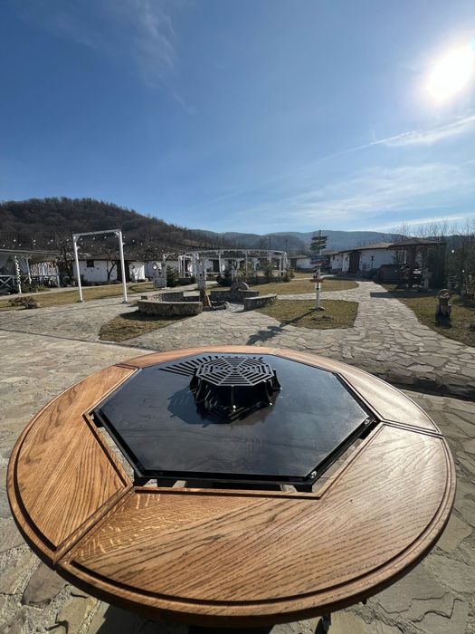 Gratar rotund. Plită. RELAX