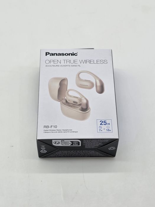 Casti Wireless Panasonic RBF10DEC, reducere zgomot, bej, in-ear, SIGIl