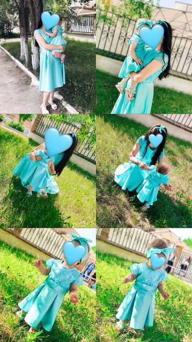 Продам платья мама~дочь