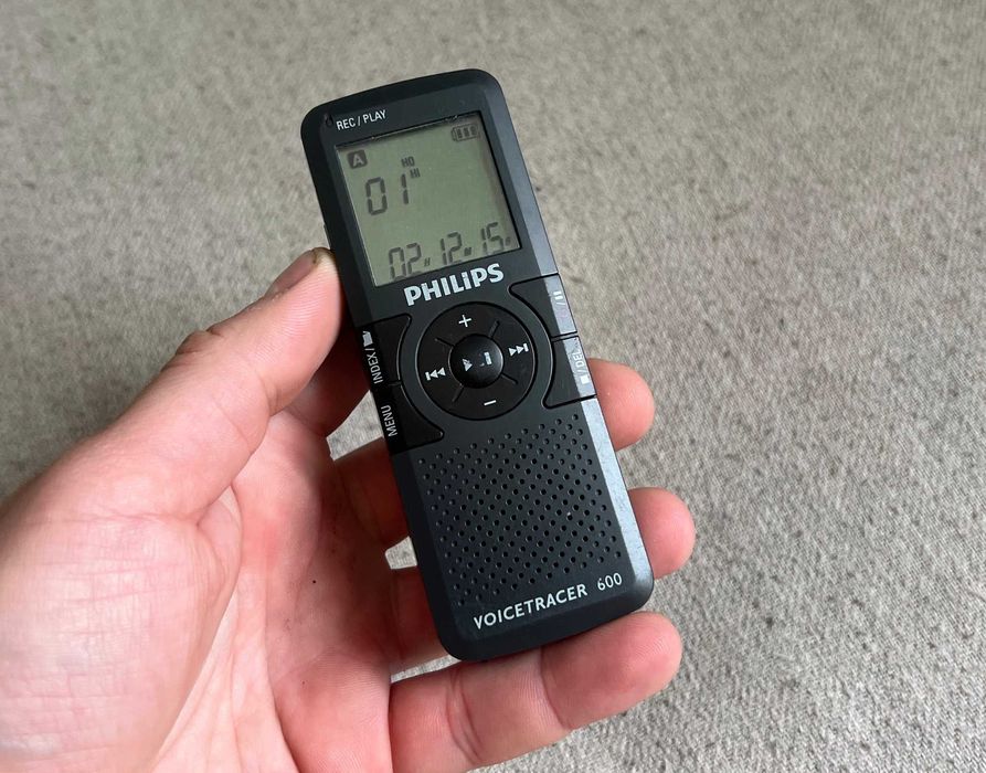Reportofon digital Philips 600  Voice Tracer de 512 MB