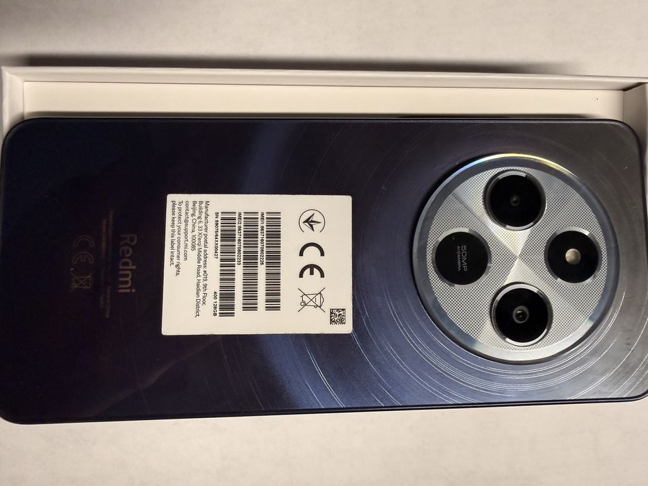 Мобилен телефон Xiaomi Redmi 14C, 6GB RAM, 128GB, Midnight Black