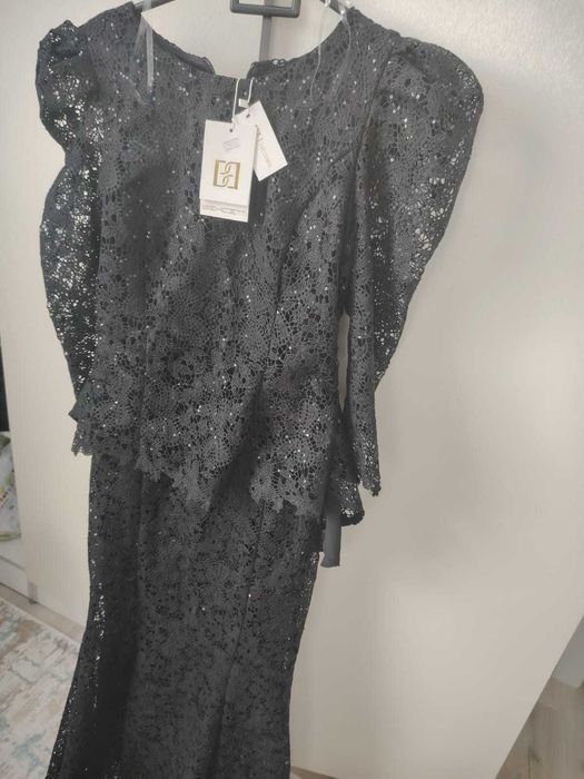 Шикарное черное платье. Турция