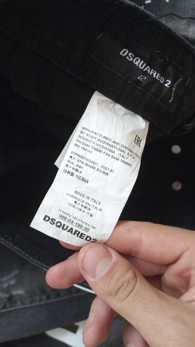 blugi dsquared2 , purtați o dată