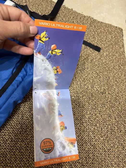 Rucsac salvare ski ABS Vario Ultralight 8/18