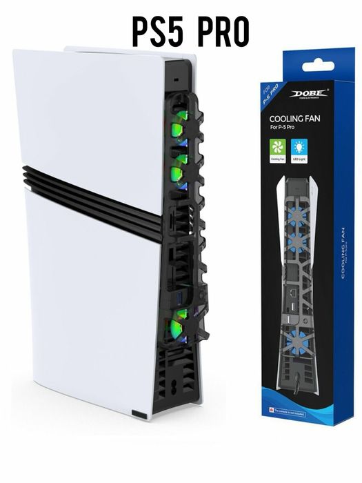 Охлаждающий вентилятор DOBE для PS5 / PS5 Slim / PS5 Pro