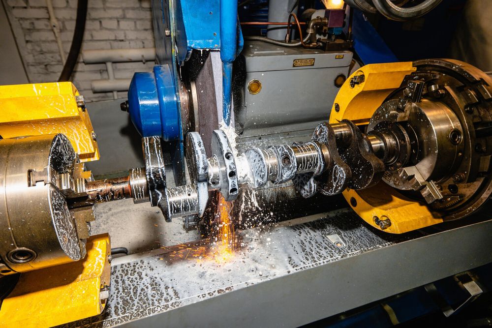 Шлифовка коленвала