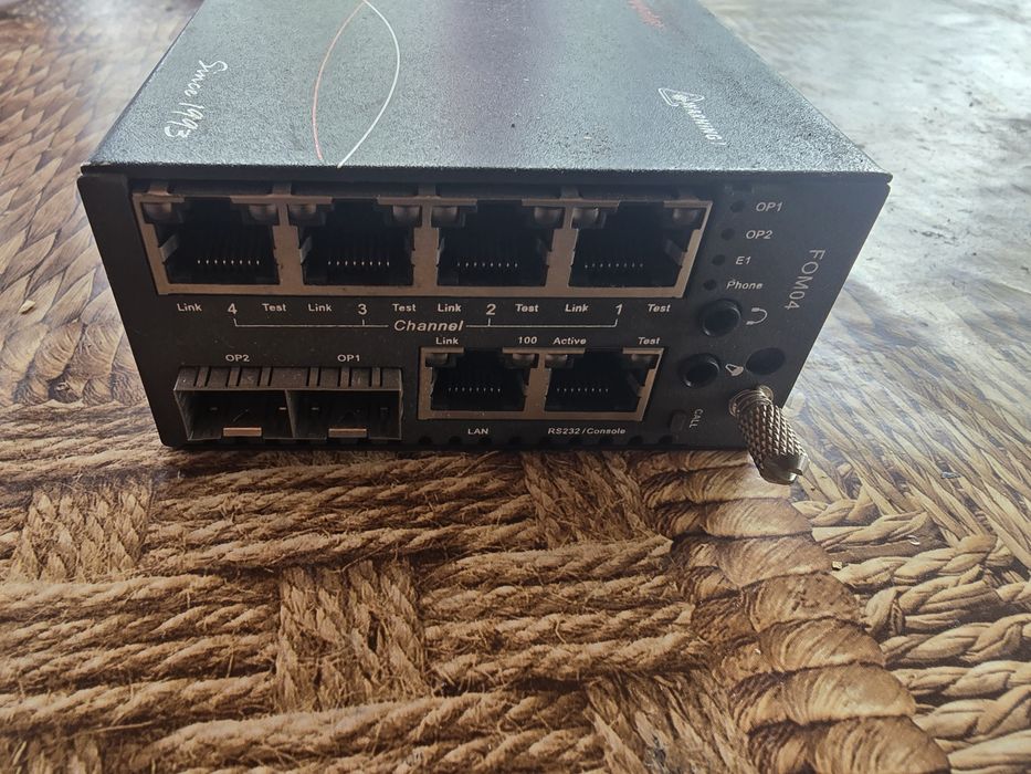 Multiplexor Optic Profesional CTC Union FRM220-FOM04 + Șasiu FRM220-CH02