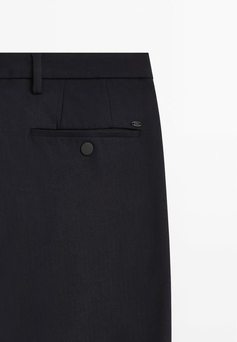 Pantaloni Massimo Dutti, conici