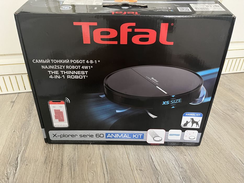 Робот-пылесос Tefal Explorer Serie 60 RG7455WH Black