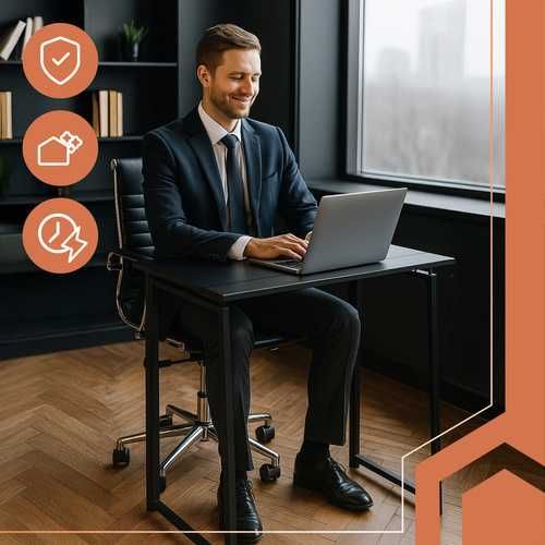 Сгъваемо бюро / Малко бюро за компютър и лаптоп – дървесен или черен