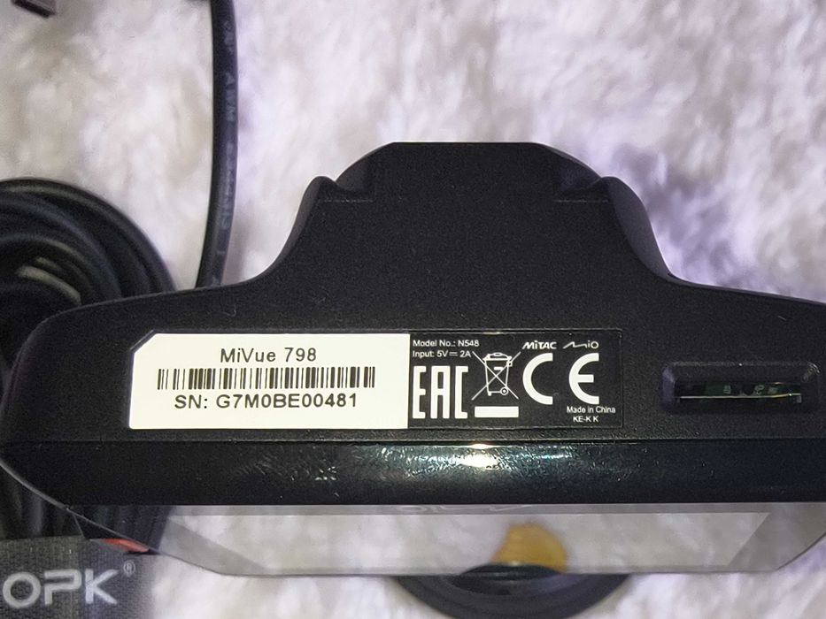 Cameră Mio MiVue 798 Full HD / 2.5K – GPS și Wi-Fi integrat